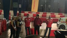 Raikkonen conduce auto diseñado por alumnos de la UNAM