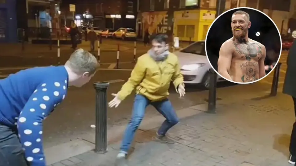 McGregor sorprende a sus imitadores y les da 'regalito' en Dublín