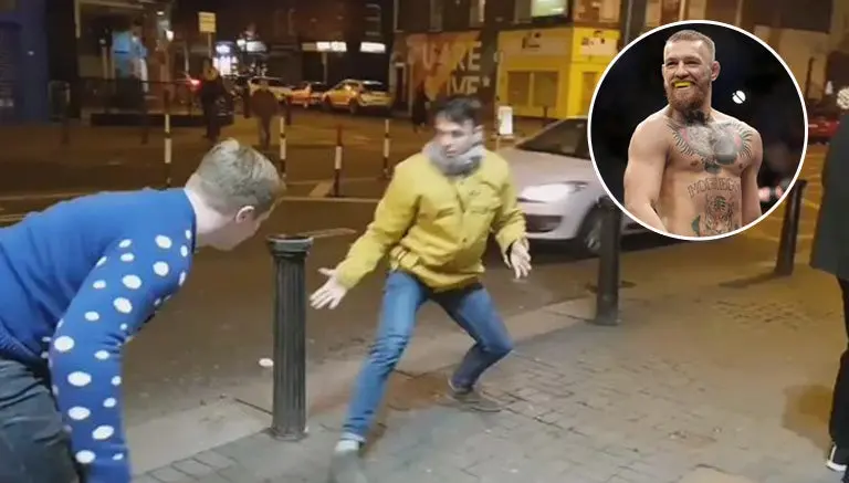 McGregor sorprende a sus imitadores y les da 'regalito' en Dublín