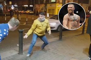 McGregor sorprende a sus imitadores y les da 'regalito' en Dublín