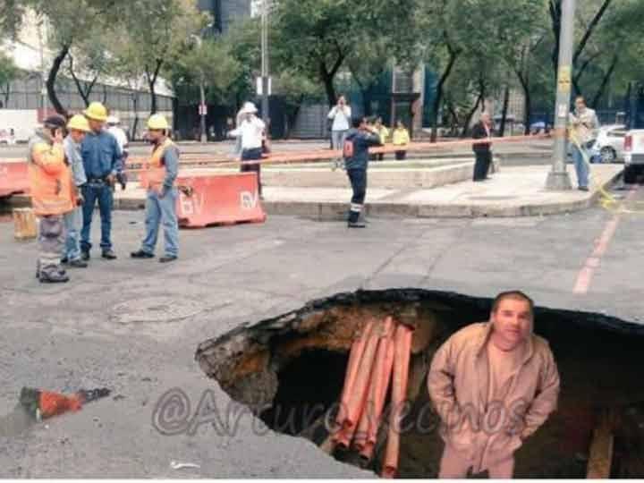 Ríe con los memes del nuevo socavón