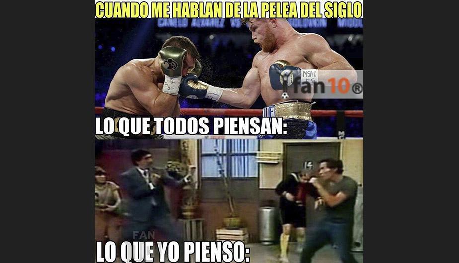 Disfruta de los mejores memes de Canelo-GGG