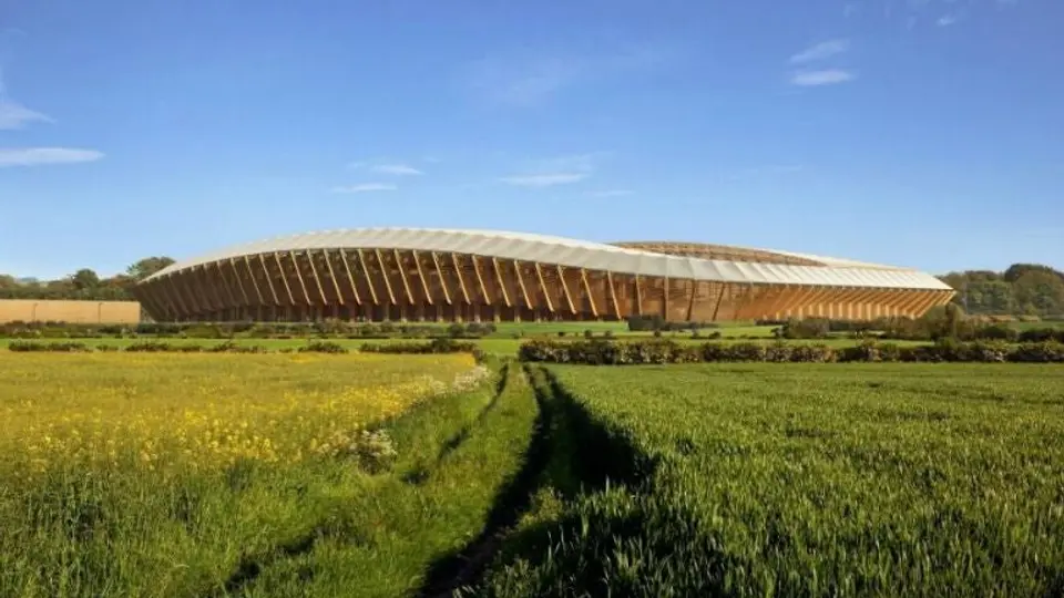 Inglaterra tendrá el primer estadio hecho de madera
