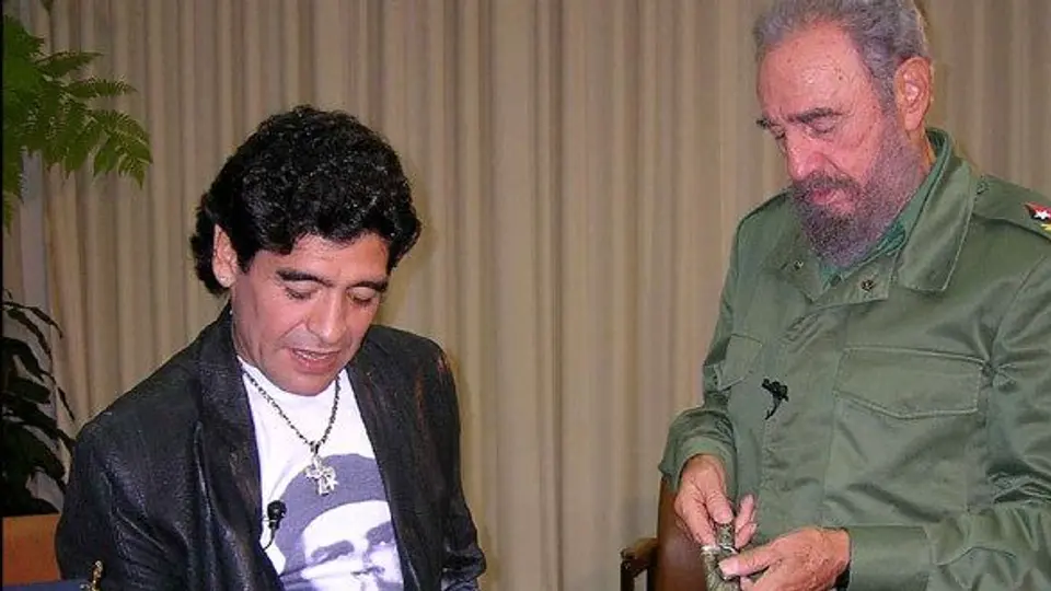 “Fidel Castro fue como otro papá para mí”: Maradona