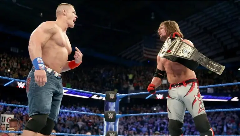 AJ Styles enfrentará a John Cena por el título en Royal Rumble