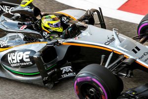 Checo Pérez, en Top 10 de P1 y P2 de GP Abu Dhabi