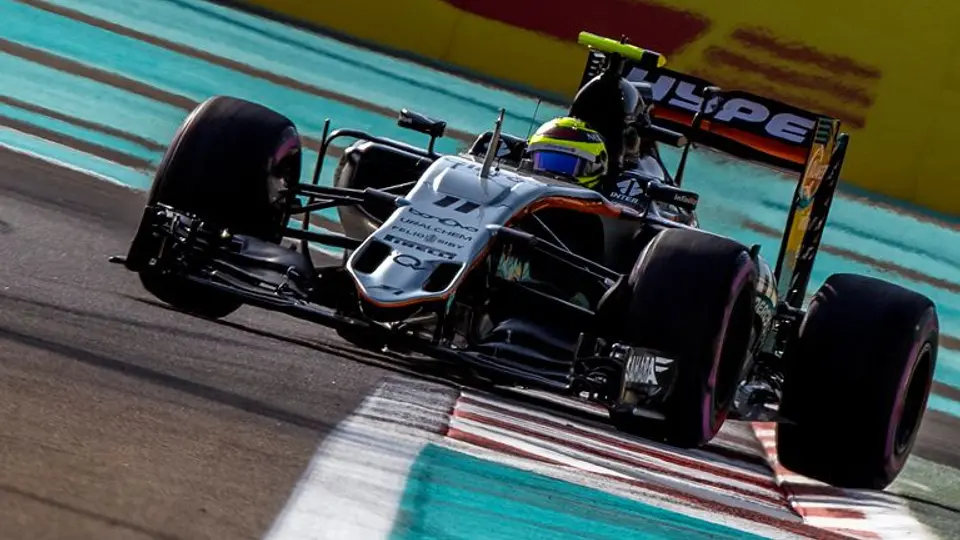 Checo largará octavo en último GP de la temporada