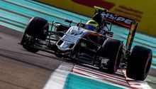 Checo largará octavo en último GP de la temporada