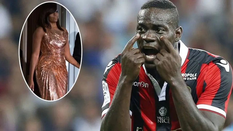 Balotelli da un 'guiño' a Michelle Obama en Instagram