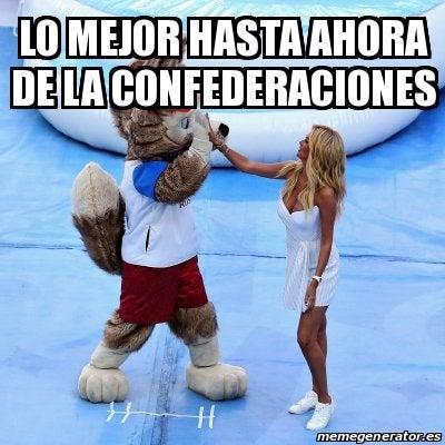 Revisa los memes que dejó el inicio de la Copa Confederaciones