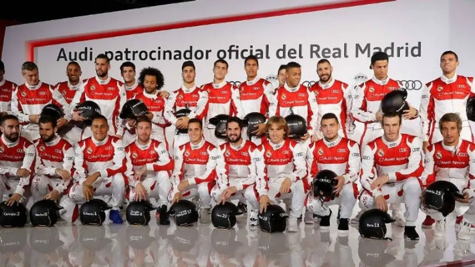 Sergio Ramos triunfa en carrera de go karts del Real Madrid