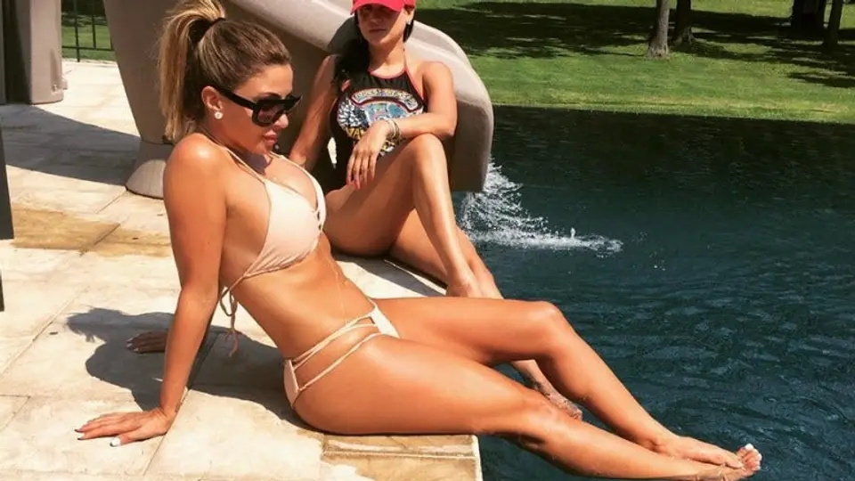 Esposa de Pippen sube la temperatura con sexy ejercicio