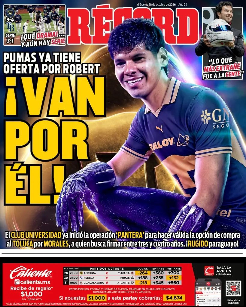 Portada RÉCORD 28 octubre 2026