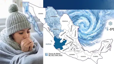 ¡Abrígate! Alertan por temperaturas de hasta -5 grados en estos estados