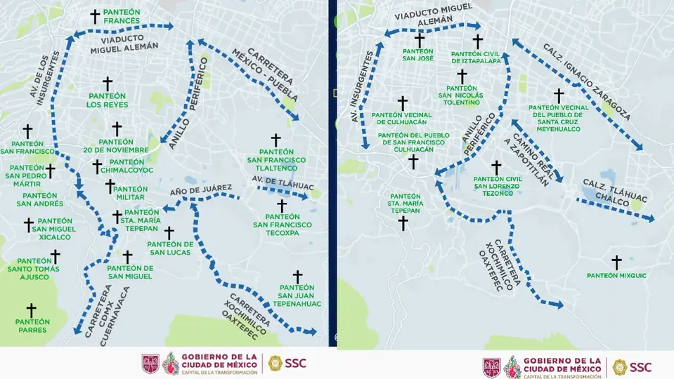 Las autoridades pondrán especial atención en aquellos donde se espera una mayor concentración de visitantes / Especial