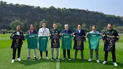 Continúa el proceso: Rafa Márquez visitó a los Pumas en Cantera