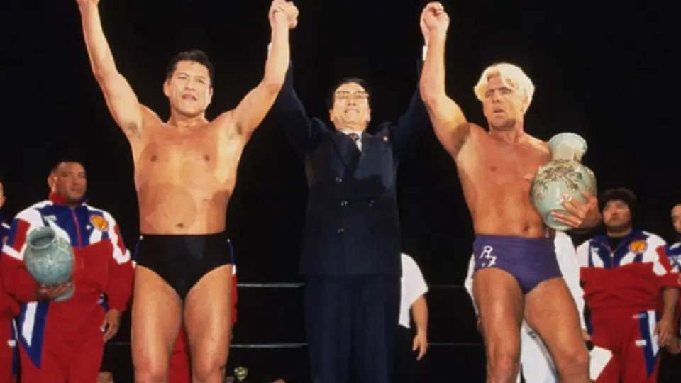 Ric Flair y Scott Norton en Collision in Korea | ESPECIAL
