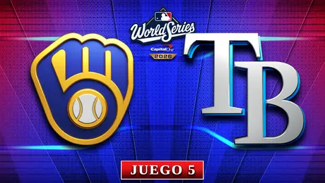 Milwaukee Brewers vs Tampa Bay: Fecha, hora y transmisión del Juego 5 de la Serie Mundial