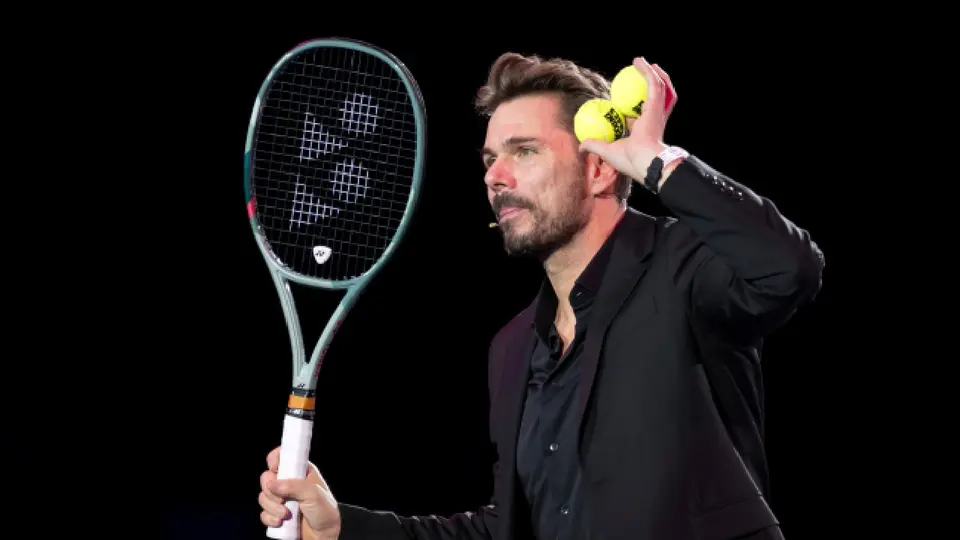 Wawrinka en su despedida del tenis profesional en el Abierto de Suiza | AP