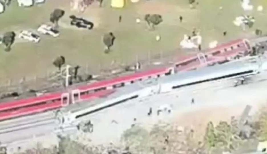 El accidente ferroviario en Toledo dejó decenas de muertos y numerosos heridos / Captura de pantalla