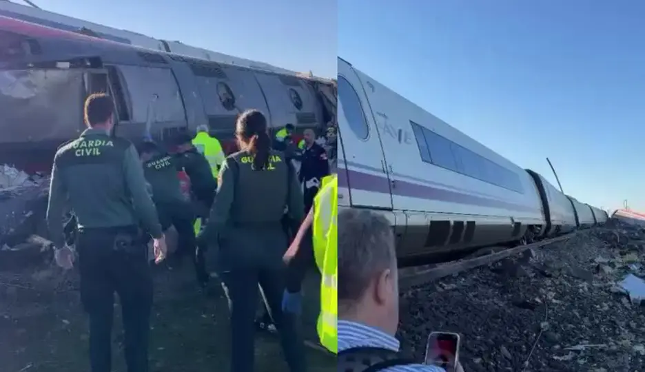 Las autoridades investigan una posible falla en la señalización ferroviari / Captura de pantalla