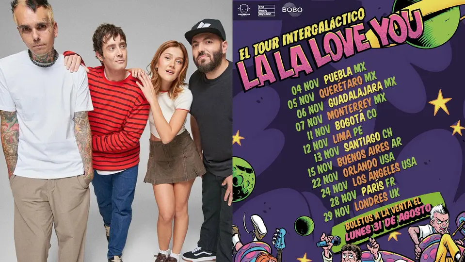 La gira de la banda española comienza en noviembre y recorrerá varias ciudades / IG: @lalaloveyouoficial