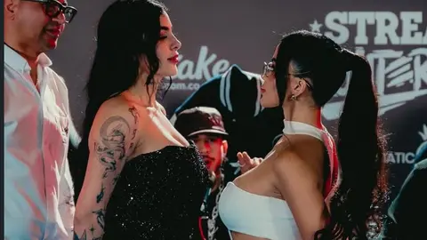 Karely Ruíz y hermano del Canelo Álvarez entrenan juntos rumbo al Ring Royale
