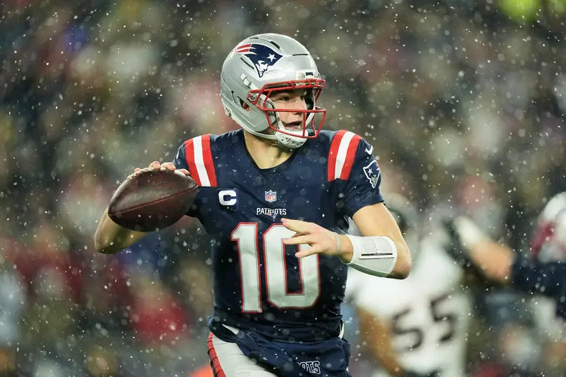 Drake Maye llega a su primer Super Bowl | AP