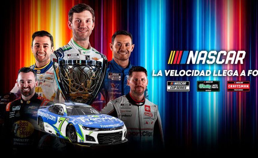 NASCAR será transmitida en México por FOX | X: @somos_FOX