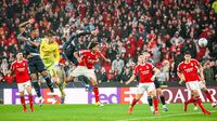 Trubin anota gol contra Real Madrid en la Champions | X: @SLBenfica