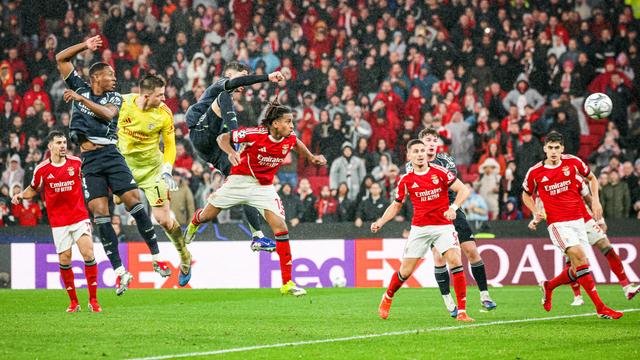 Trubin anota gol contra Real Madrid en la Champions | X: @SLBenfica
