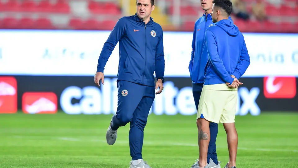 André Jardine con Paulo Víctor