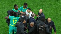 Confrontación entre jugadores de Senegal y Marruecos en la Final de la Copa Africana | AP