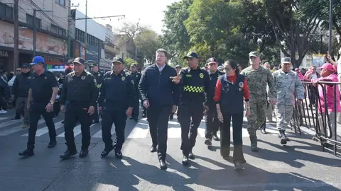 El secretario Pablo Vázquez afirma que aplicarán los protocolos de eventos masivos / FB: @PoliciaCDMX