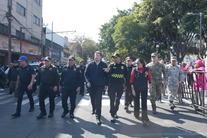 El secretario Pablo Vázquez afirma que aplicarán los protocolos de eventos masivos / FB: @PoliciaCDMX