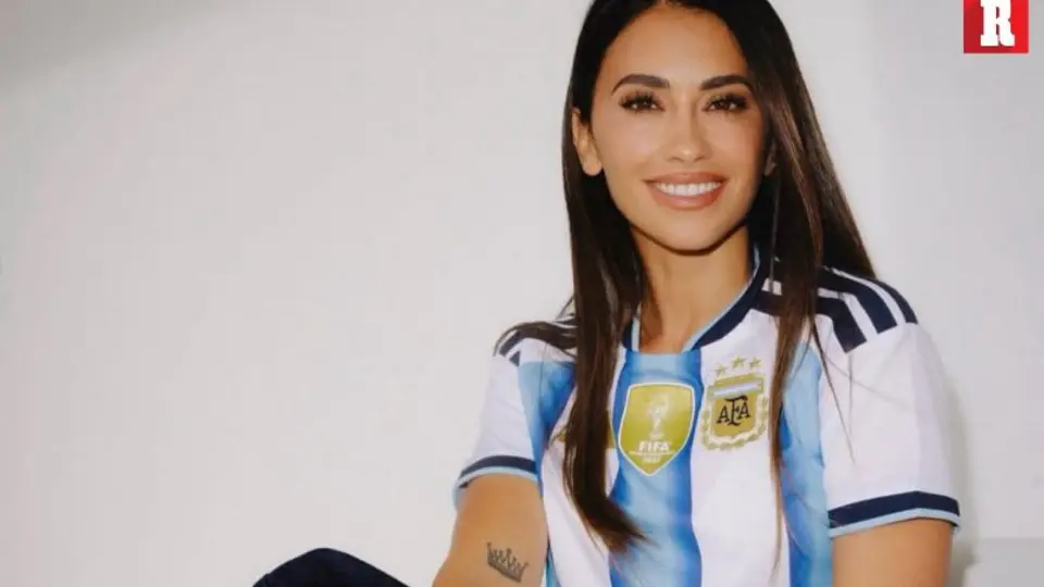 Antonela Rocuzzo con indumentaria de Argentina | IG: @adidasar