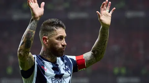 Sergio Ramos durante un partido de Rayados de Monterrey en la Liga MX | IMAGO 7