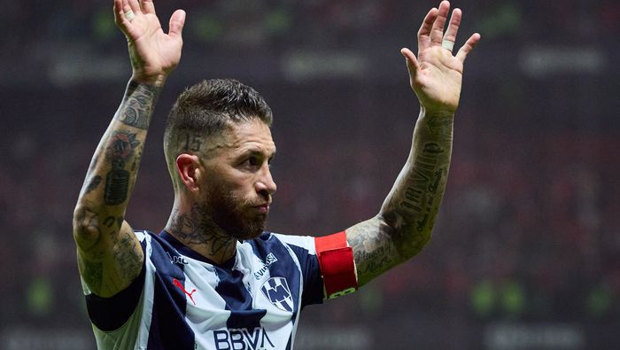 Sergio Ramos durante un partido de Rayados de Monterrey en la Liga MX | IMAGO 7