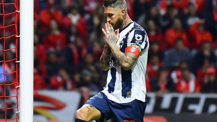 Sergio Ramos en lamento como jugador de Rayados de Monterrey | IMAGO 7