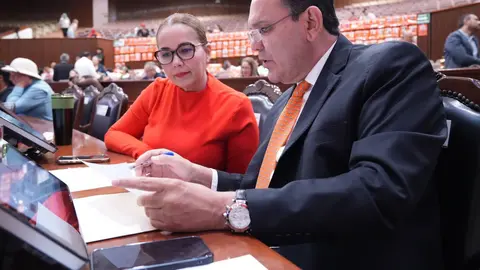 Elizabeth Montoya y Sergio Torres pertenecen al partido de Movimiento Ciudadano / FB: @sergiotorresfelix