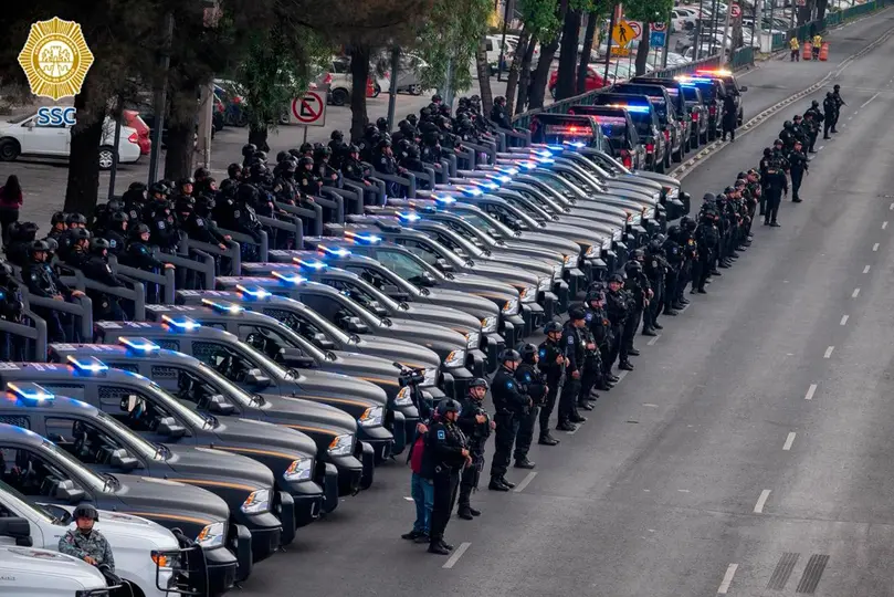 En los lugares turísticos y de mayor afluencia se reforzará la seguridad / FB: @PoliciaCDMX