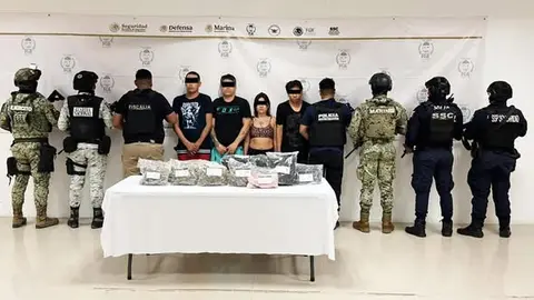 Los asaltantes fueron detenidos tras querer asaltar el hotel / Especial