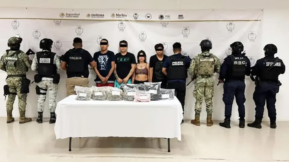 Los asaltantes fueron detenidos tras querer asaltar el hotel / Especial