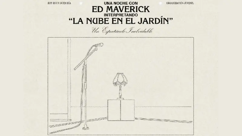 “La Nube en el Jardín”, es el nombre que le puso a su gira de 2026 / IG: @edmaverick