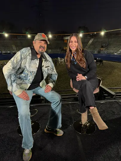Pepe Aguilar confrontó en vivo a la reportera de Despierta América, Ninette Ríos / IG: @ninetterios
