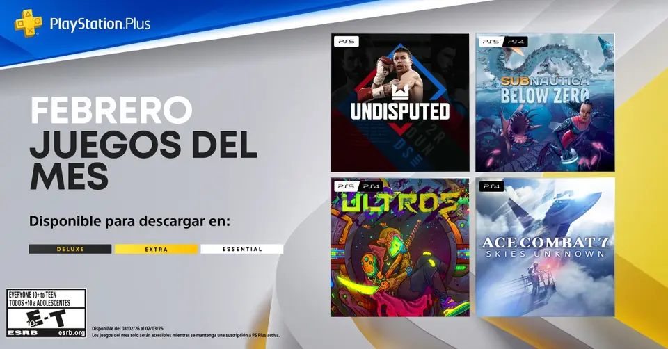 Estos son los juegos gratis que se tienen para febrero / FB: @Latam.PlayStation