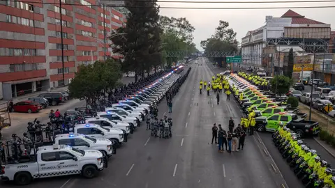 La Policía capitalina espera 6 millones de turistas durante los encuentros de futbol / FB: @PoliciaCDMX