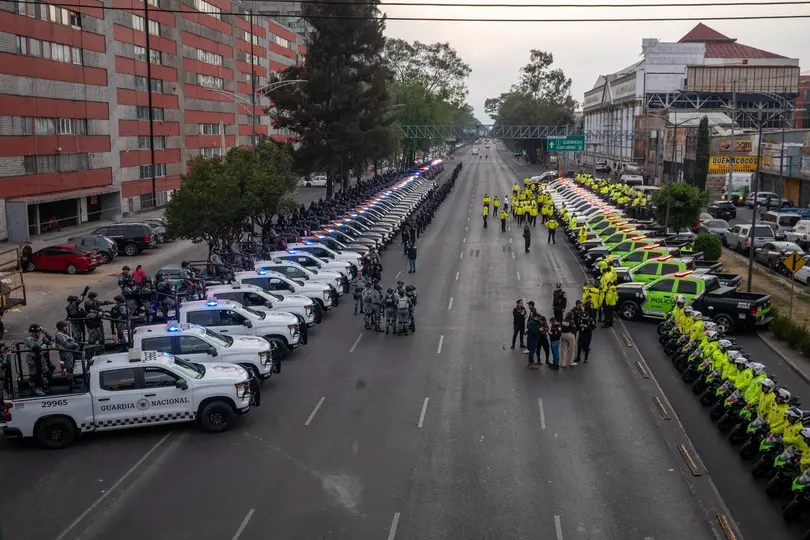 La Policía capitalina espera 6 millones de turistas durante los encuentros de futbol / FB: @PoliciaCDMX