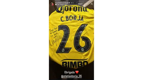 El regalo de Borja a Bruno Fernandes | Captura de pantalla