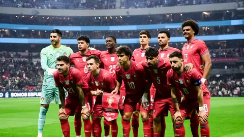 Selección de Portugal, en el Estadio Banorte, previo al duelo ante México | IMAGO7